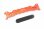 Aluminium Akkuhalter orange