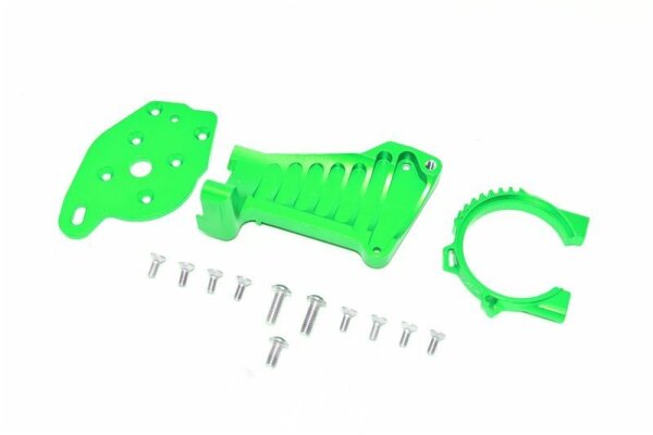 Aluminium Motorbefestigung grün