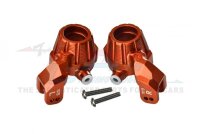 Aluminium Lenkhebel vorn orange