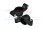 Aluminium Radträger hinten Set schwarz