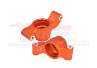 Aluminium Radträger hinten orange