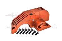 Aluminium Hauptzahnradabdeckung orange