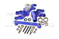 Aluminium Lenk-Set komplett blau