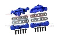 Aluminium Querlenkerbefestigung unten v/h blau