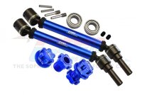 Stahl CVD gehärtet mit Aluwelle Set v/h blau (2)