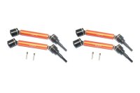 SLVR Stahl CVD mit Aluminiumwelle v/h orange (4 Stk.)