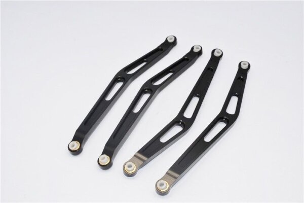Aluminium Aufhängungs-Links Set schwarz