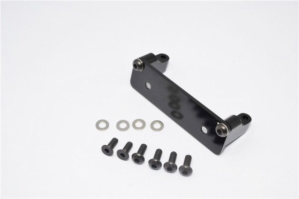 Aluminium Servobefestigung schwarz