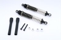 Aluminium Dämpfer v/h schwarz