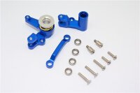 SLVR Aluminium Lenkungs-Set mit Kugellager blau