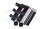 Akkuhalter-Set 7075-T6 Aluminium schwarz