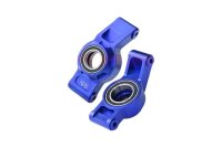 Aluminium Radträger Set hinten oversized blau
