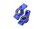 Aluminium Radträger Set hinten oversized blau