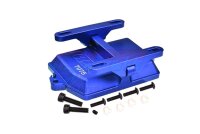 Empfängerboxabdeckung 7075-T6 Alu mit Elektrikhalter blau