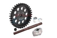 Stirnzahnrad 40Cr Carbon-Stahl 33Z Modul 1.5