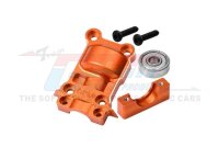 Alu Getriebe-Abdeckung hinten orange