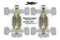 Edelstahl Chassis Schutzplatten-Set lightweight