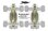 Edelstahl Chassis Schutzplatten-Set lightweight