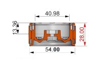 Aluminium Felge 1.9 (Design B) silber