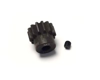 Stahlritzel 14 Zähne, Modul 1, Bohrung 5mm Welle