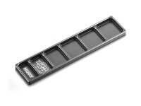 ALU PARTS TRAY NARROW 215x50mm