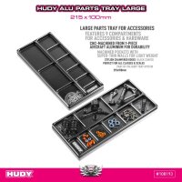 ALU PARTS TRAY LARGE 215x100mm