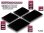 Flat Set-up Platte für 1/10 & 1/12 On Road Lightweight Black