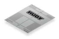 Kunststoffaufkleber Setup-Platte 331x386mm 1/10 Off Road