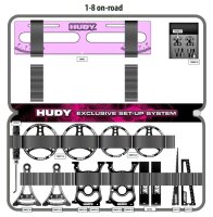 SET-UP BAG FOR 1/8 ON-ROAD CARS - CUSTOM NAME