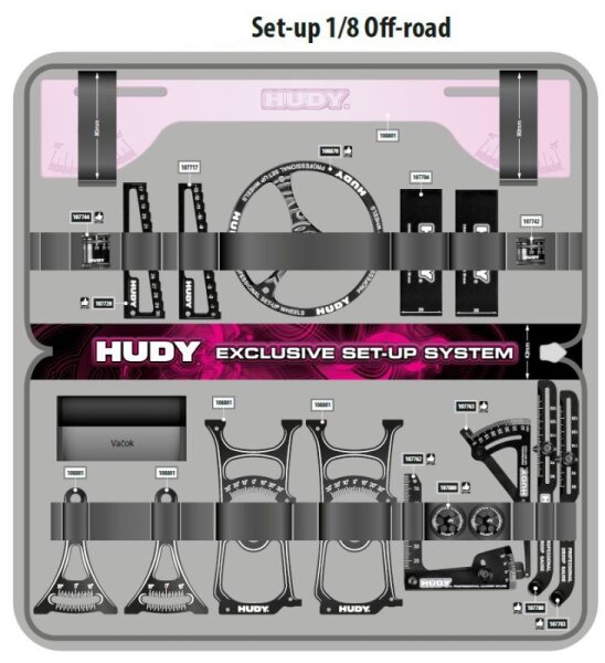 SET-UP BAG FOR 1/10 & 1/8 OFF-ROAD CARS & GT