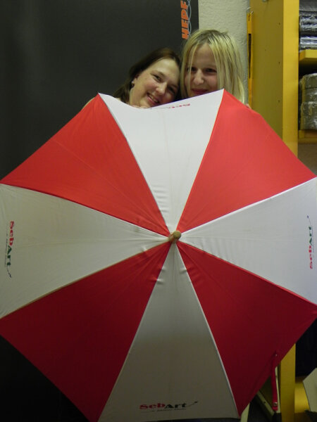 Regenschirm im Sebart-Design
