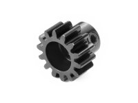 HUDY PINION GEAR - HARD STEEL - 14T (MODULE 1)