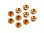 ALU COUNTERSUNK SERVO SHIM - ORANGE (10)
