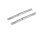 HUDY TITANIUM ADJUSTABLE TURNBUCKLE 50MM M3.5 L/R (2)