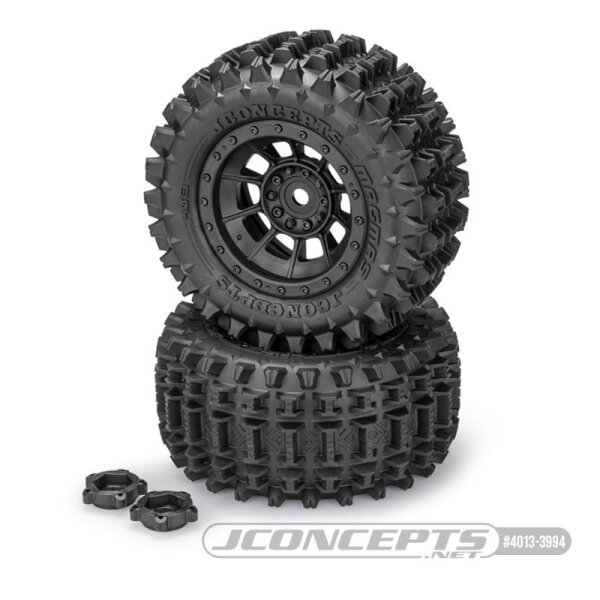 Magmas Reifen medium auf Felgen schwarz 24mm (2)