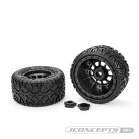 G-Locs Reifen medium auf Felgen schwarz 24mm (2)
