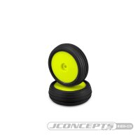 Hawk Reifen supersoft/grün vorne auf Felgen gelb (2)