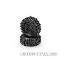 Tusk 1.0 Reifen supersoft/grün auf Felge JC-3446 schwarz (2)