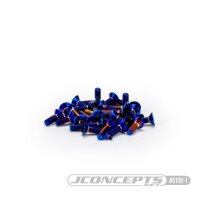 Titan-Sechskantschrauben-Set blau (32)