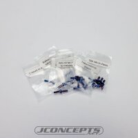 Titan-Sechskantschrauben-Set blau (32)