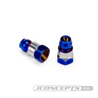 Titan-Kugelkopf für Dämpfer hinten blau 10mm