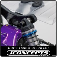 Titan-Kugelkopf für Dämpfer hinten schwarz 10mm