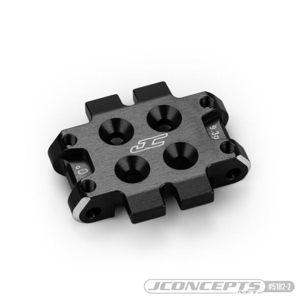 Bulkhead Alu schwarz vorne 0-Grad 9.3g