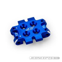 Bulkhead Alu blau vorne 2.5-Grad 9.3g