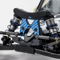 Dämpfersteher Carbon schwarz vorne