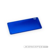 Elektronikplatte Alu blau 12.3g