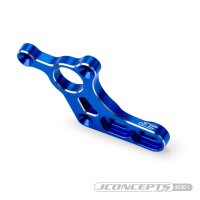 Motorplatte Alu blau