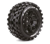 X-MCross MFT-Reifen soft auf Felge schwarz 24mm (2)