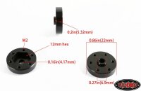 Stamped 1.55 and 1.7 Beadlock Felgen Hex Hubs