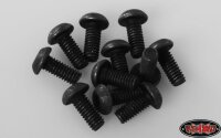 Steel Button Head Cap Screws M2.5 x 6mm (10)
